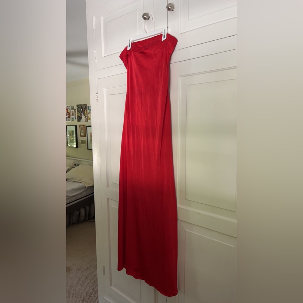 Red maxi long formal dress!!!♥️